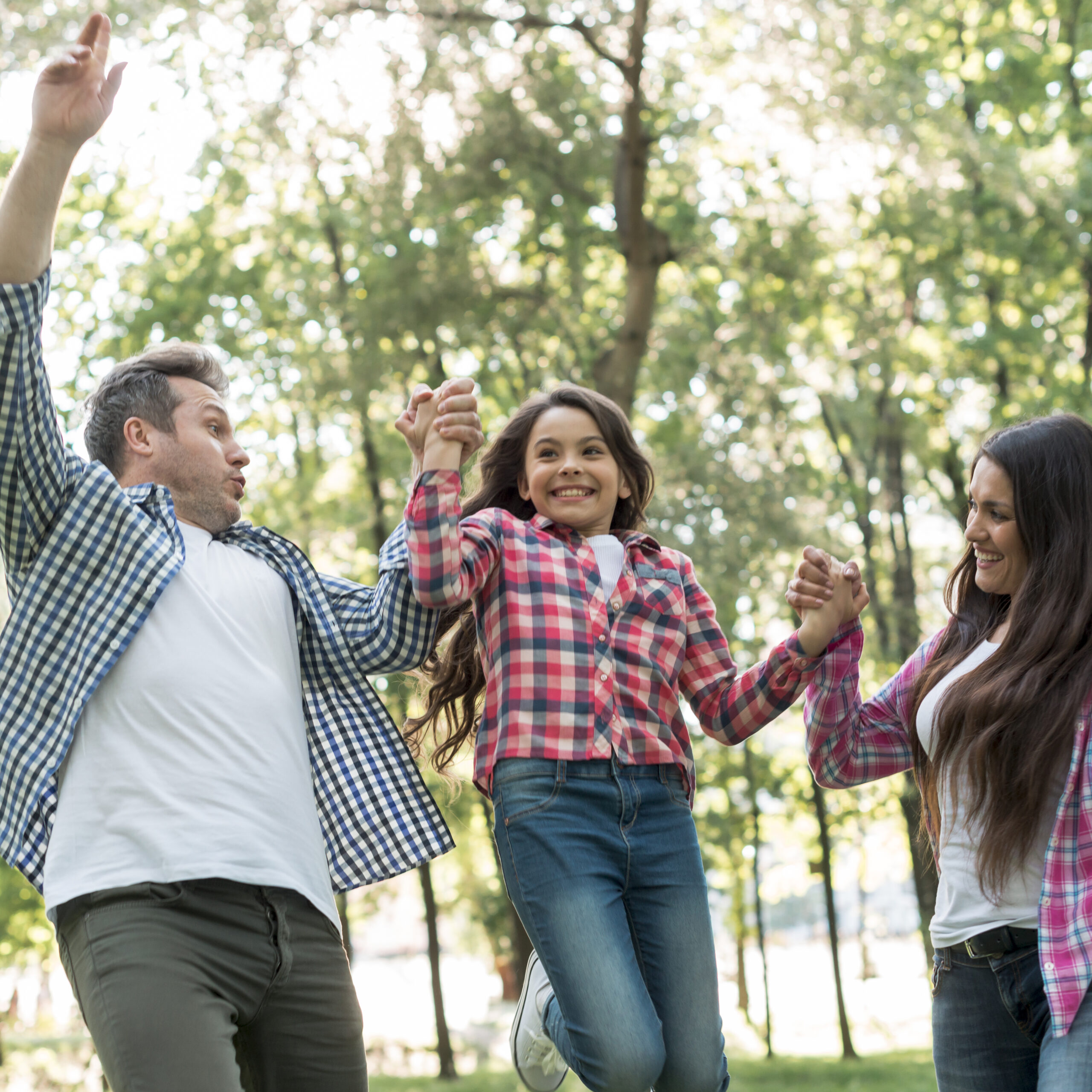 Austin TX family enjoying their home - refinance savings make a difference
