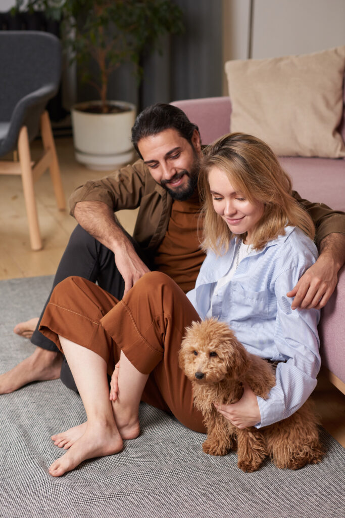 Texas family enjoying time together at home after refinancing their mortgage