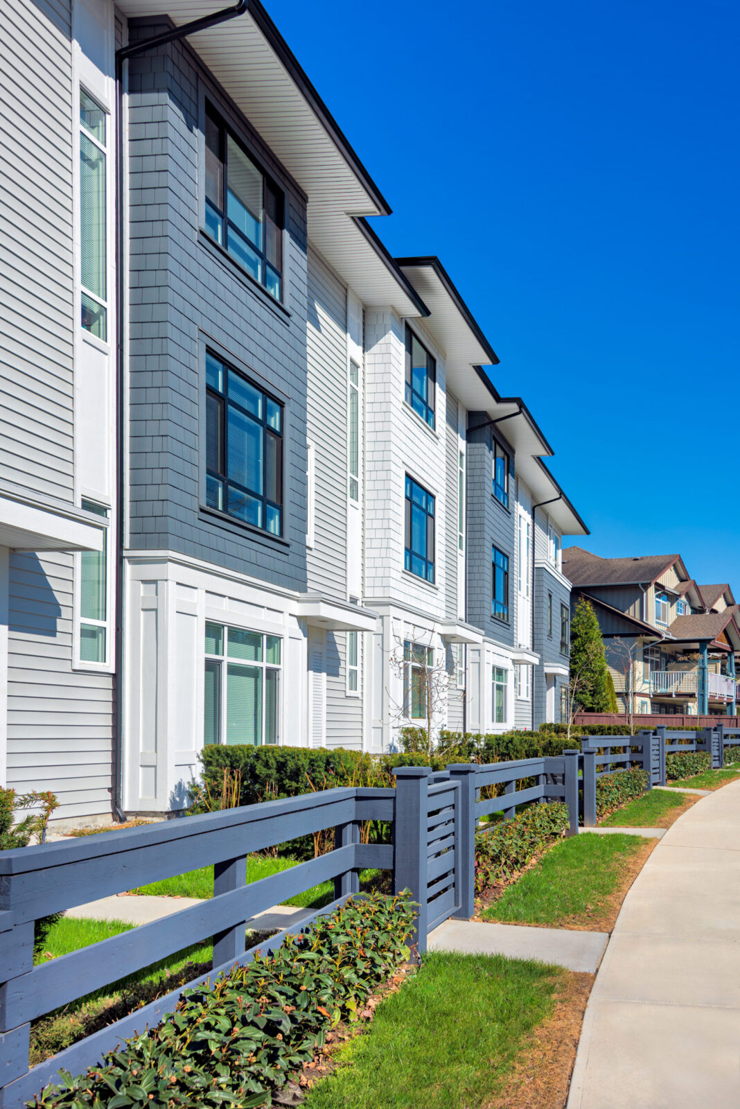 New townhomes for sale in a Cibolo, Texas subdivision in the Randolph Air Force Base corridor